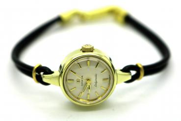 Omega Ladymatic - Goldplattiert - Automatik Damen Armbanduhr - Ref. 10999-3